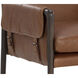 Mauti Brown / Shalimar Tobacco Leather Dining Armchair